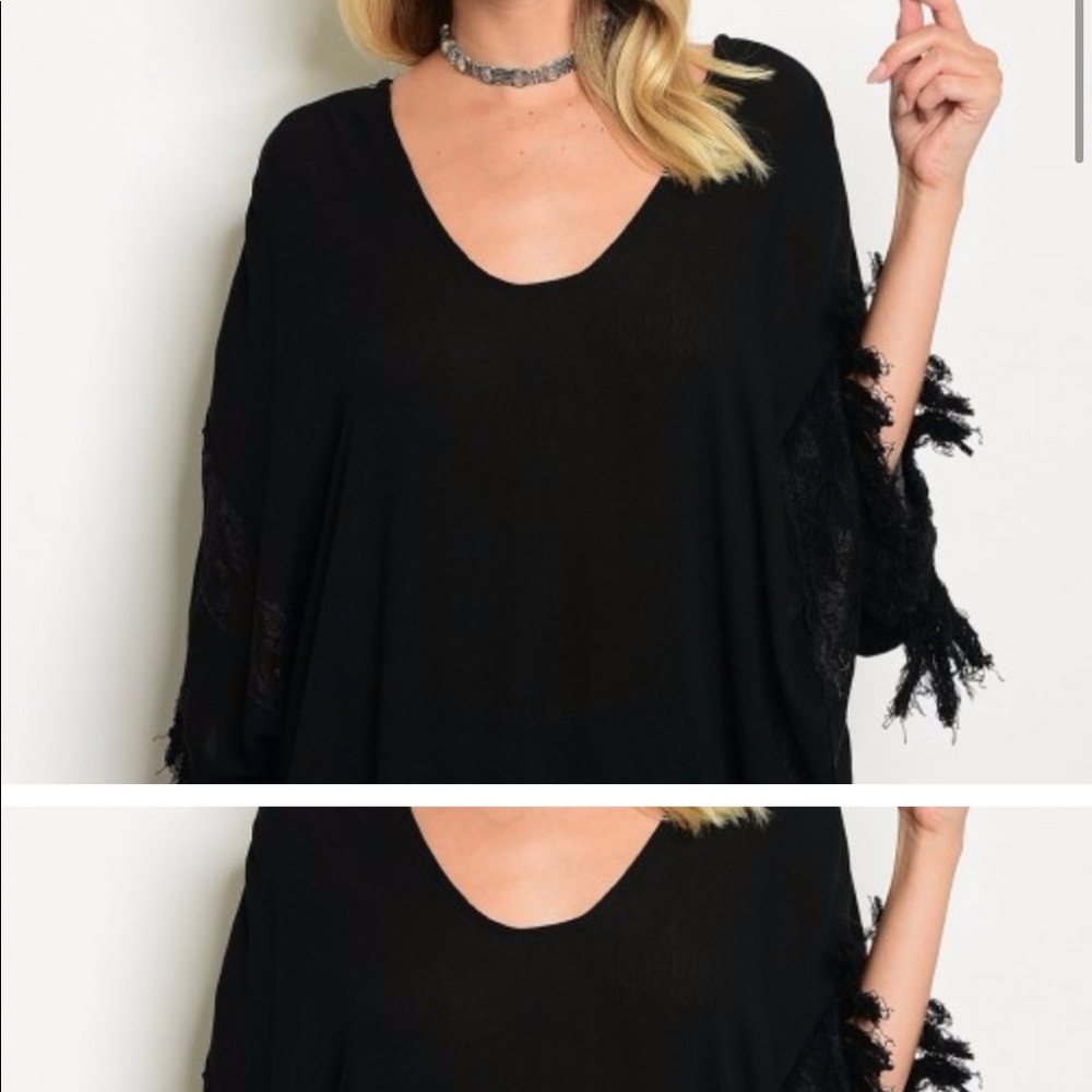 Cozy casual poncho